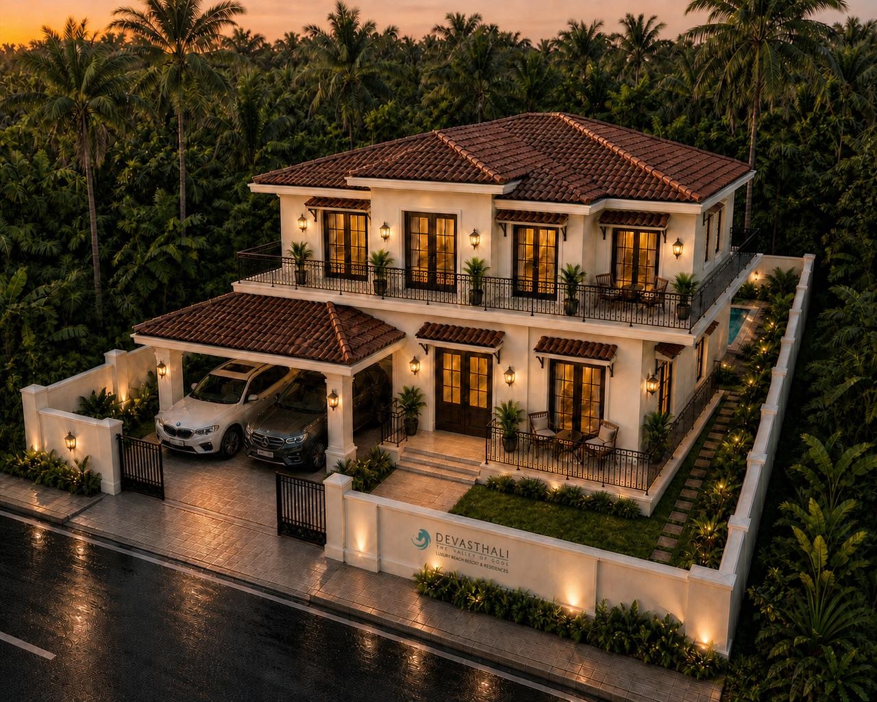Villa Exterior
