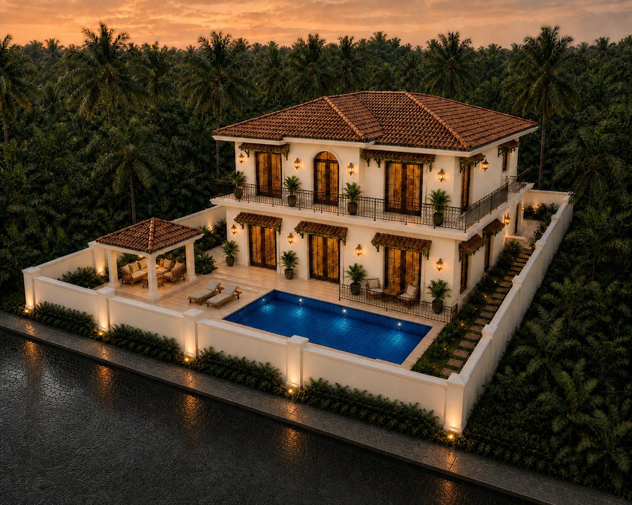 Villa Exterior